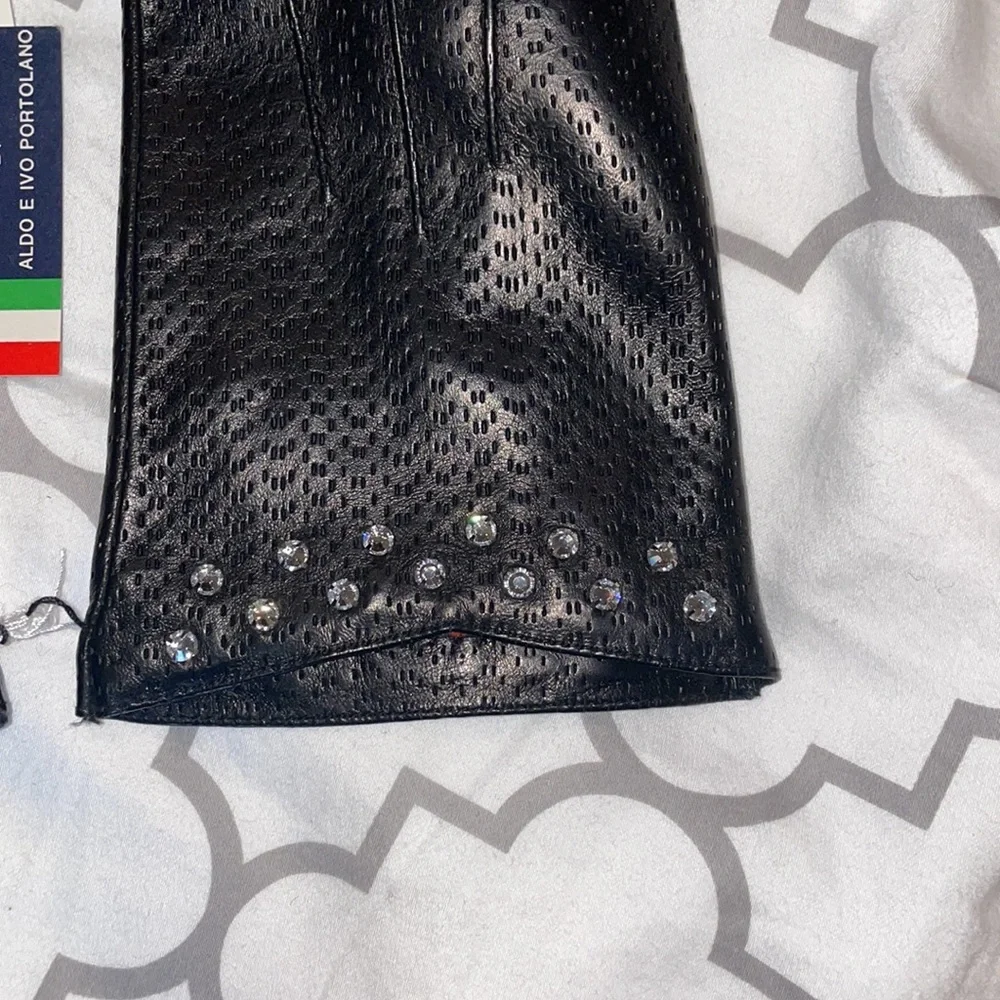 BNWT portolano real leather gloves size 8